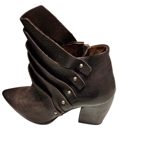 NEW A.S.98 Hama Brown ankle Boot Size 38 - Picture 2 of 5